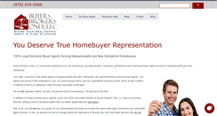 Desktop Screenshot of buyersbrokersonly.com